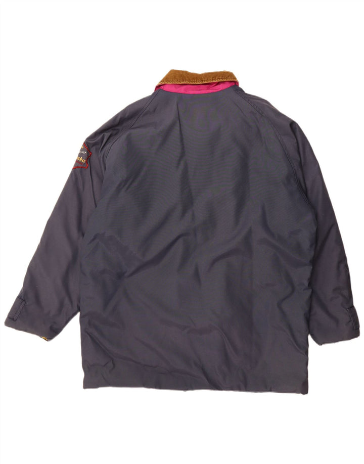 Jachetă de vânt pentru bărbați Carrera UK 42 XL bleumarin din poliamidă color bloc