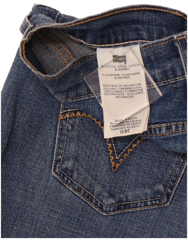 Blugi drepti 506 pentru femei LEVI'S US 10 Large W30 L27 Blue Bumbac