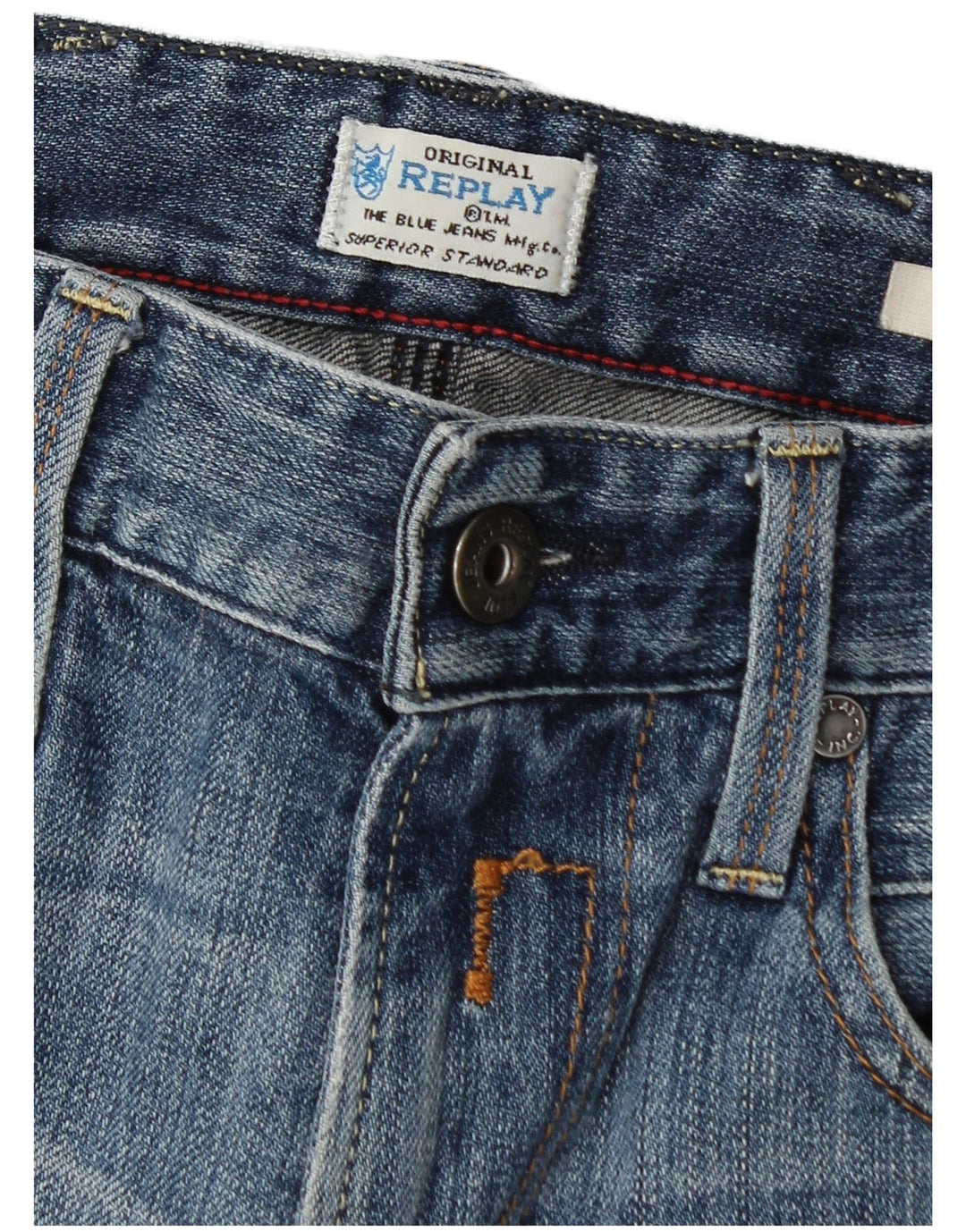 Pantaloni scurți Replay Jeto Denim W32 Large Blue