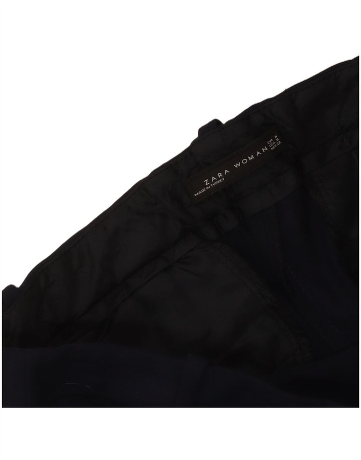 Pantaloni casual slim pentru femei Zara Mediu L30 L27 Bleumarin
