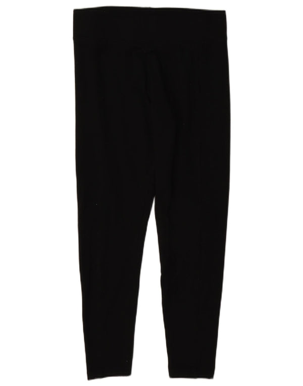 Leggings crop pentru femei Marks & Spencer UK 10 Poliester negru mic