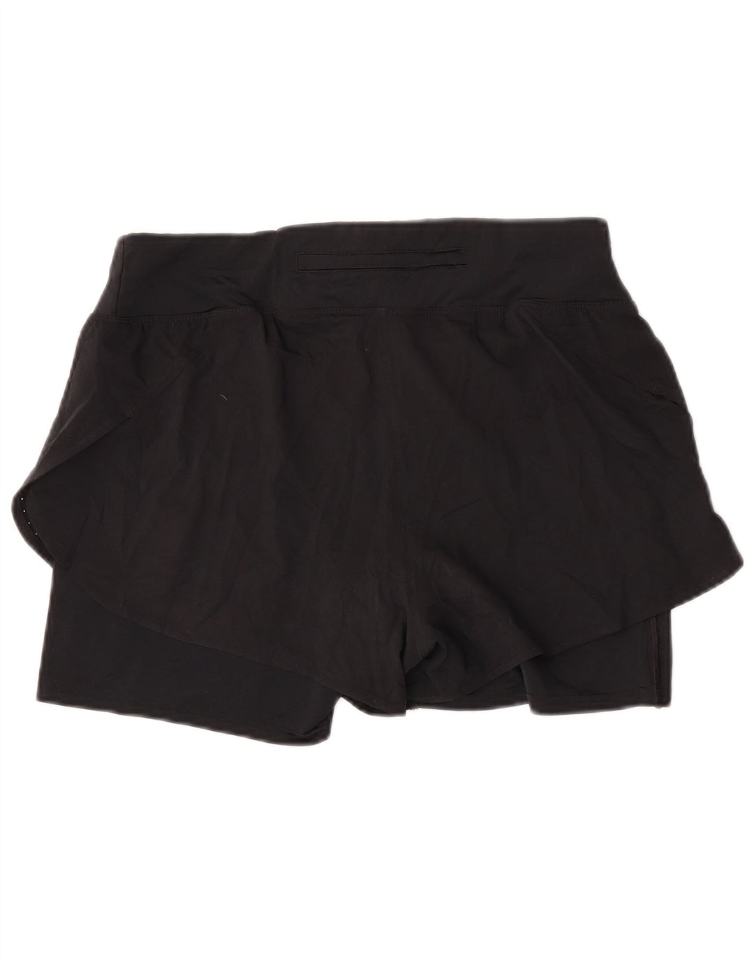 Pantaloni scurți sport Nike Dri Fit pentru femei UK 14, mari, negru, poliester