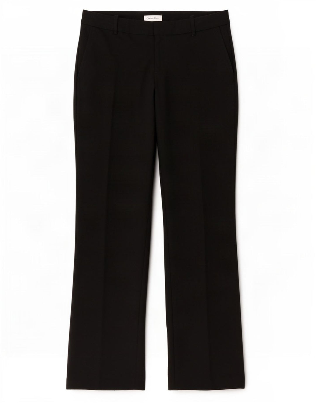 Pantaloni de costum pentru femei Calvin Klein Bootcut W32 L30 Poliester negru