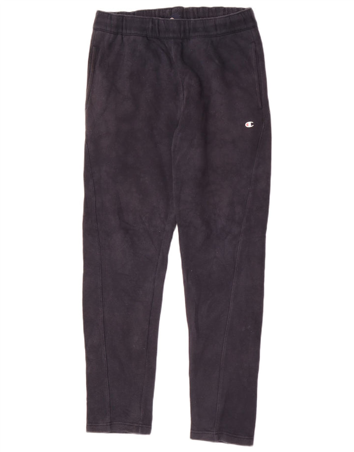 Pantaloni de trening pentru bărbați Champion, bumbac, albastru bleumarin mediu