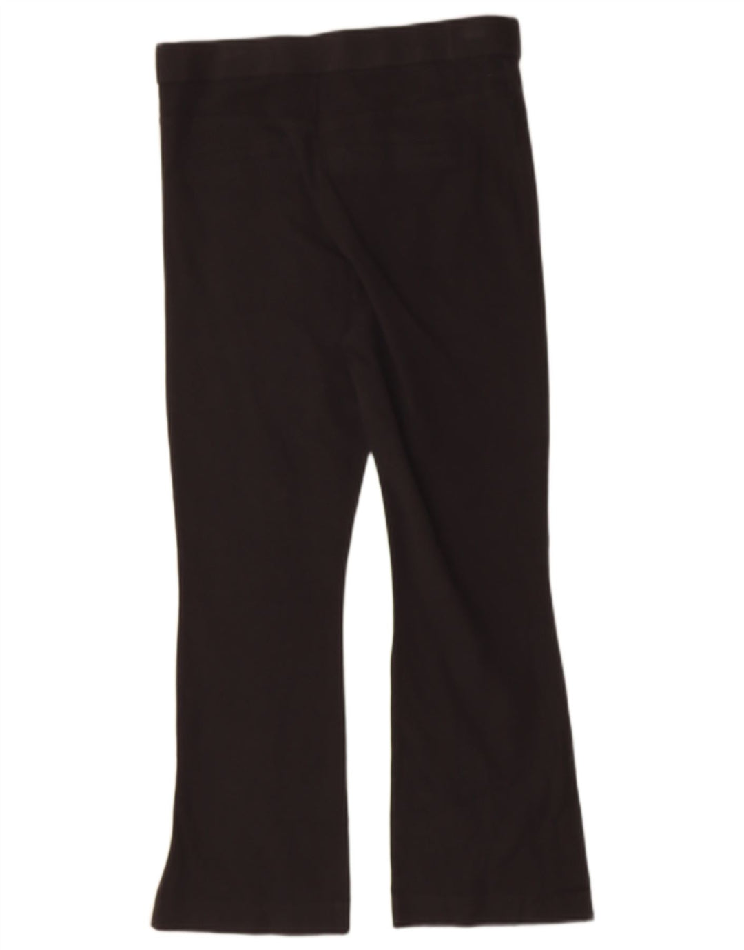 ZARA Womens Bootcut Casual Trousers Medium W28 L25 Black Cotton