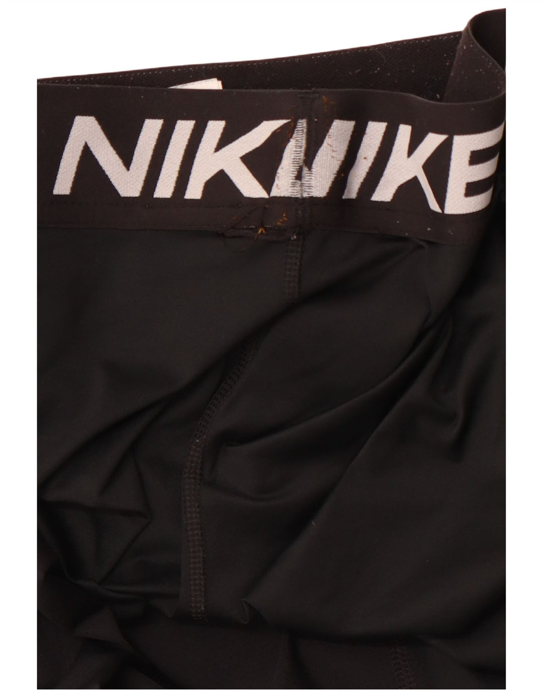 Leggings NIKE Dri Fit Graphic pentru femei UK 8, poliester negru mic