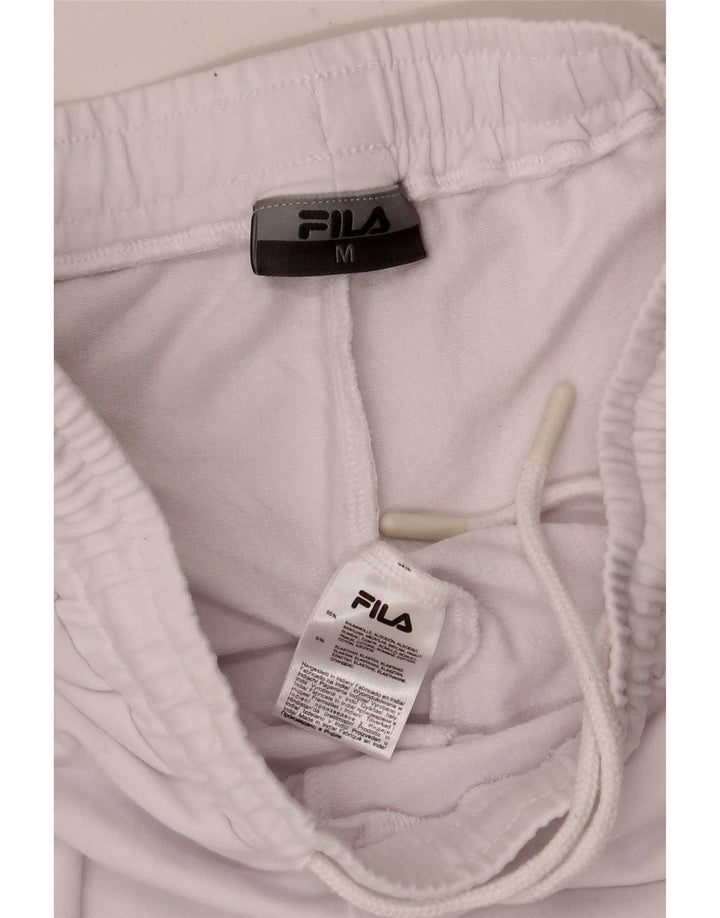 Pantaloni de trening Fila pentru femei Joggeri UK 12 Medium White Colorblock