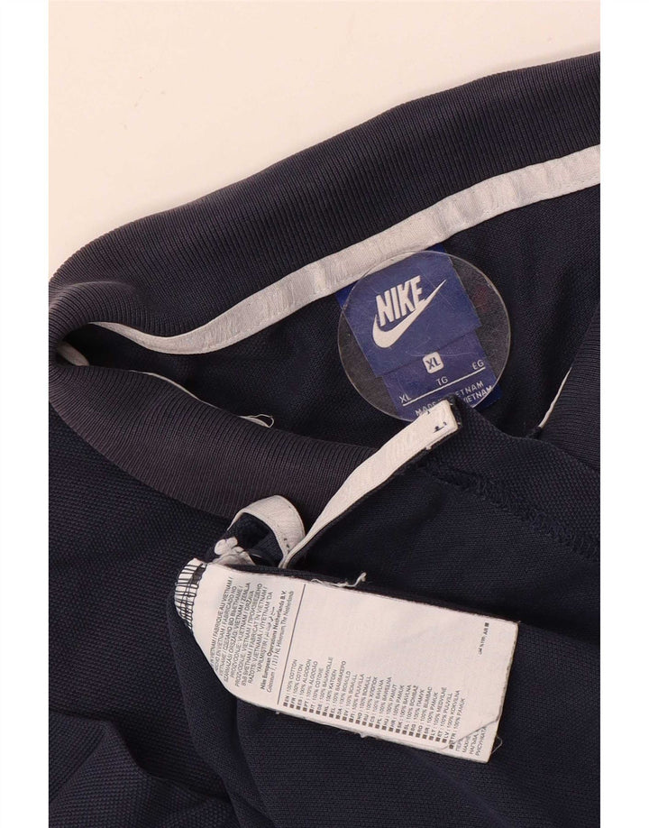 Tricou polo pentru bărbați Nike XL, bumbac bleumarin