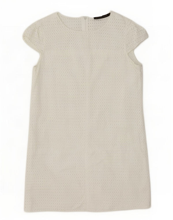 Rochie Schimbată pentru Damă Zara UK 12 Medium White