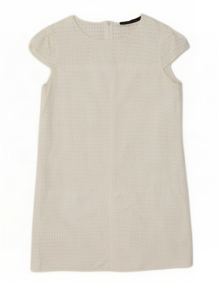 Rochie Schimbată pentru Damă Zara UK 12 Medium White