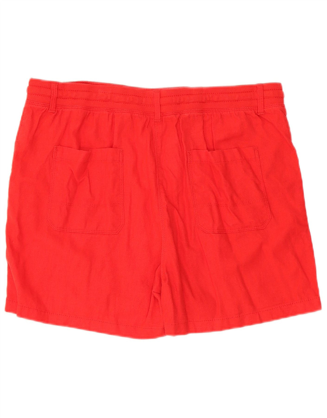 Pantaloni scurti chino pentru femei Marks & Spencer UK 14 Large W34 Red Flax