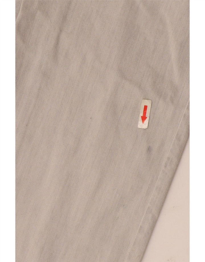 Blugi drepti pentru femei Trussardi W30 L27 bumbac gri