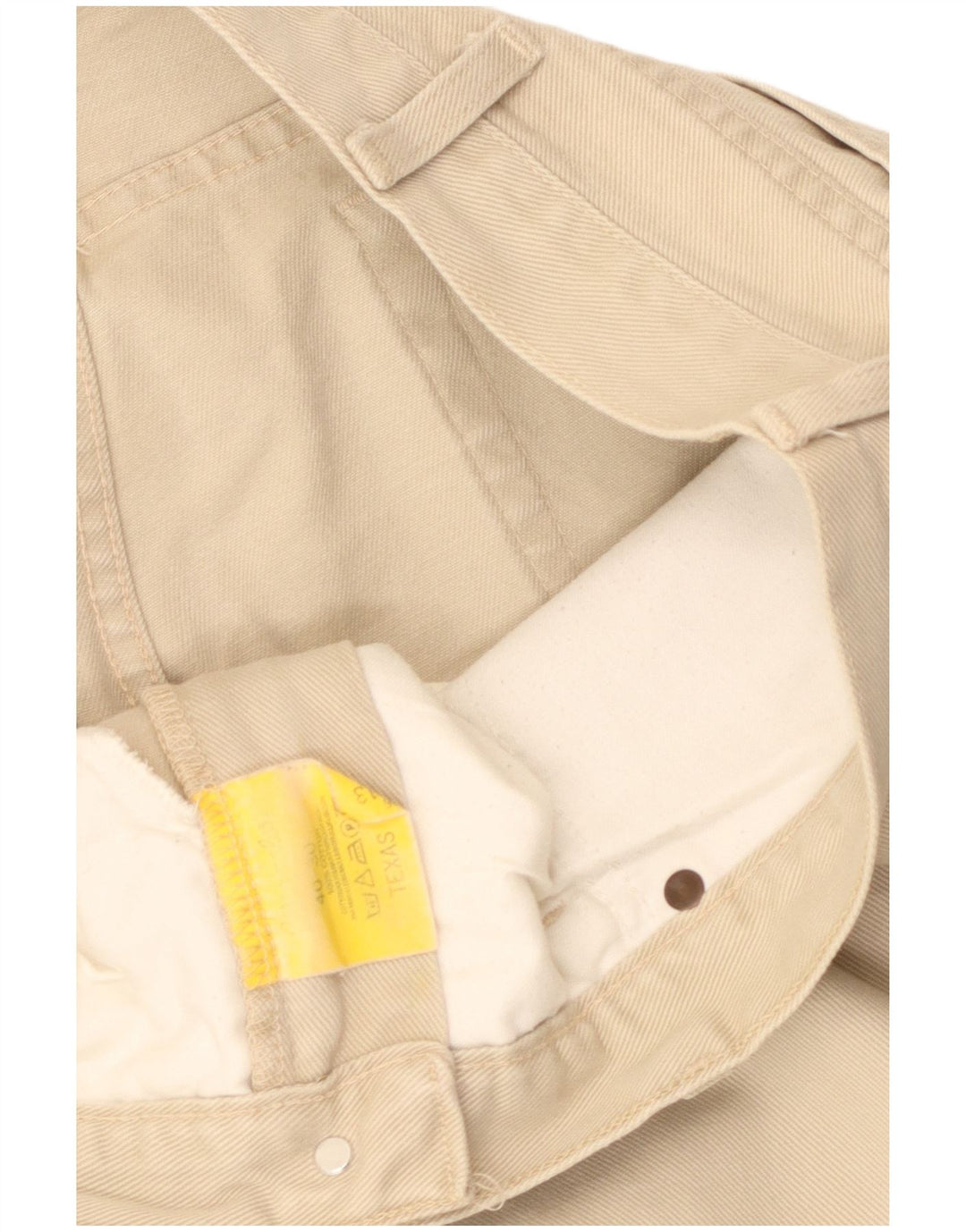 Pantaloni casual drepti pentru bărbați WRANGLER Texas W40 L30 bumbac bej