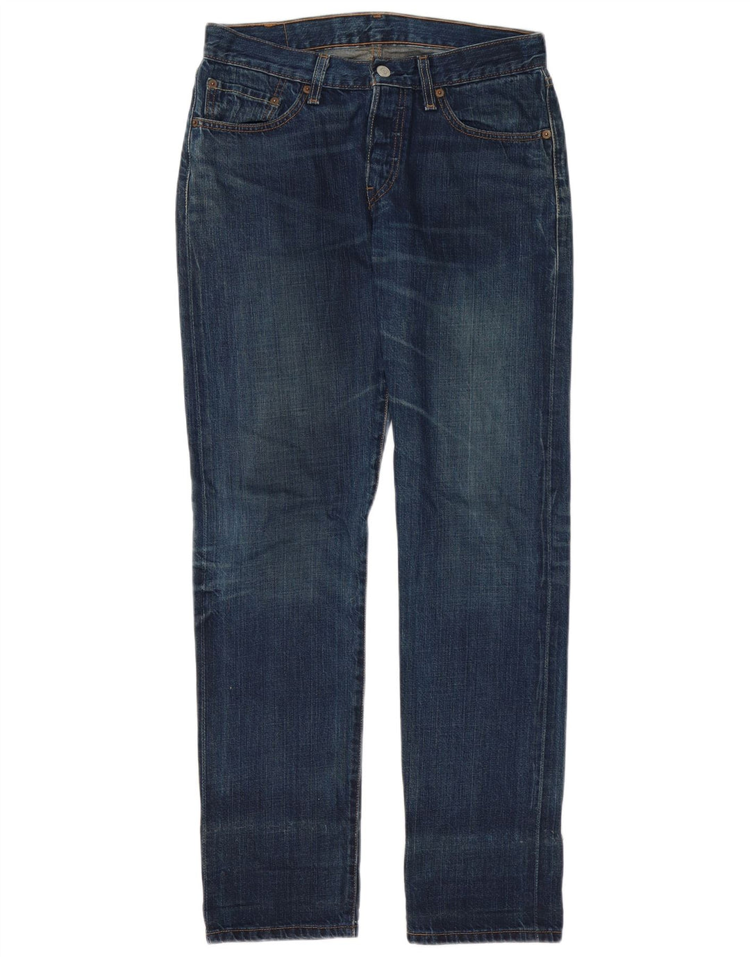 Blugi drepti 501 pentru femei LEVI'S L27 L32 Bumbac albastru