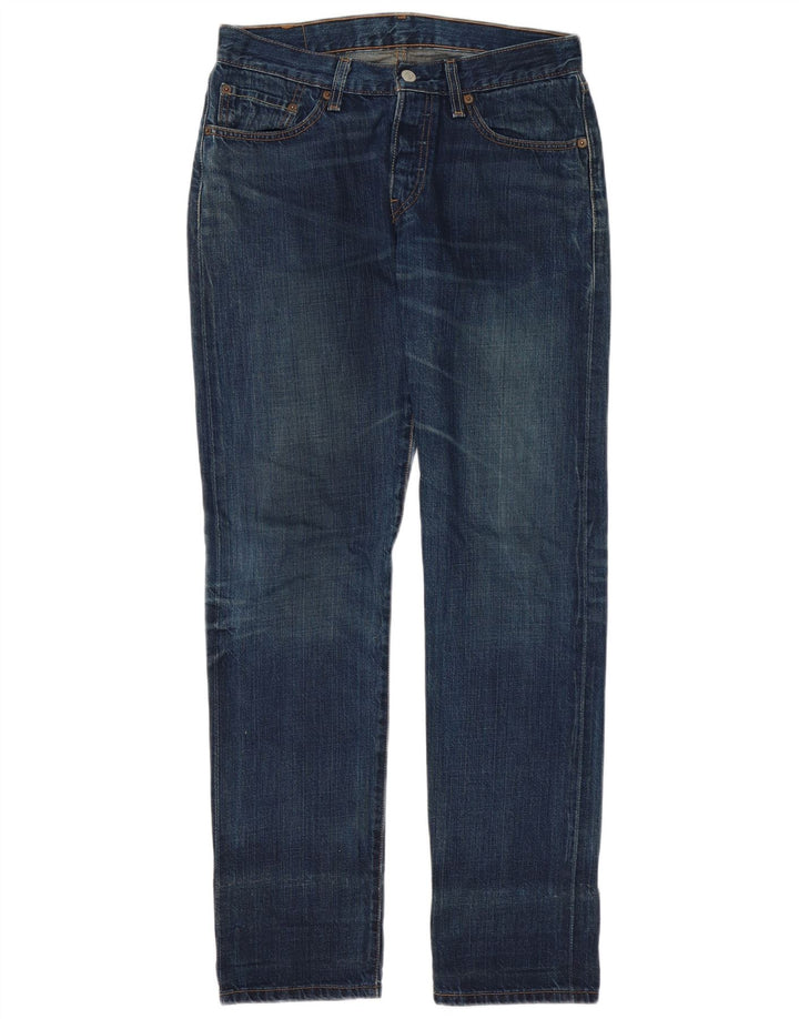 Blugi drepti 501 pentru femei LEVI'S L27 L32 Bumbac albastru
