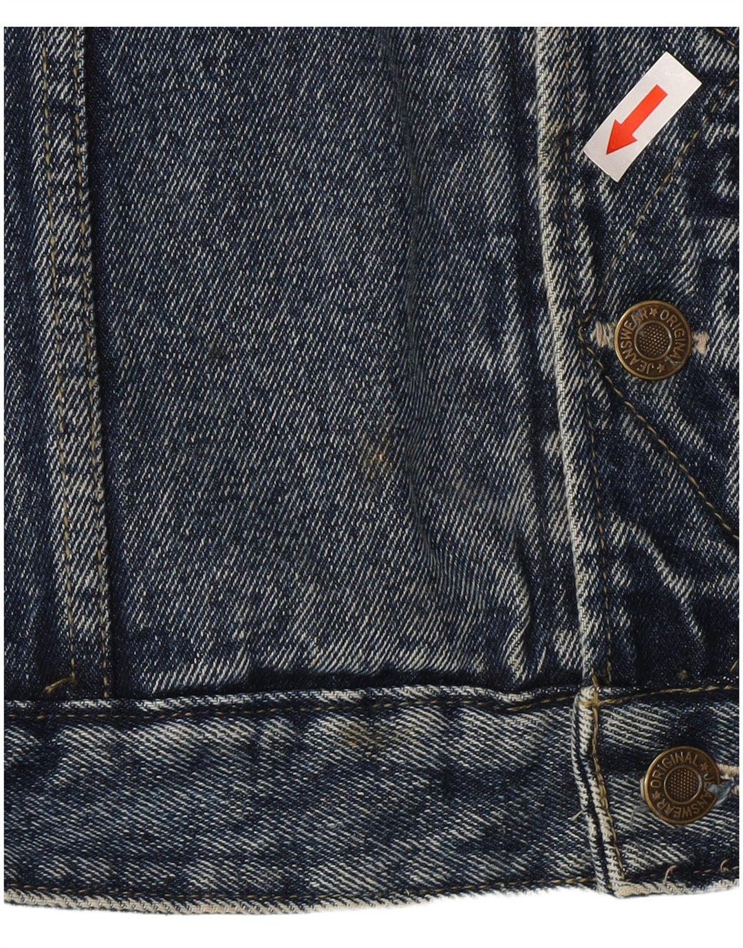 Jachetă de blugi vintage pentru bărbați UK 38 Medium Blue