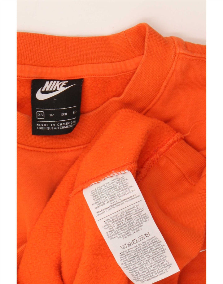 Pulover Nike pentru bărbați XS bumbac portocaliu