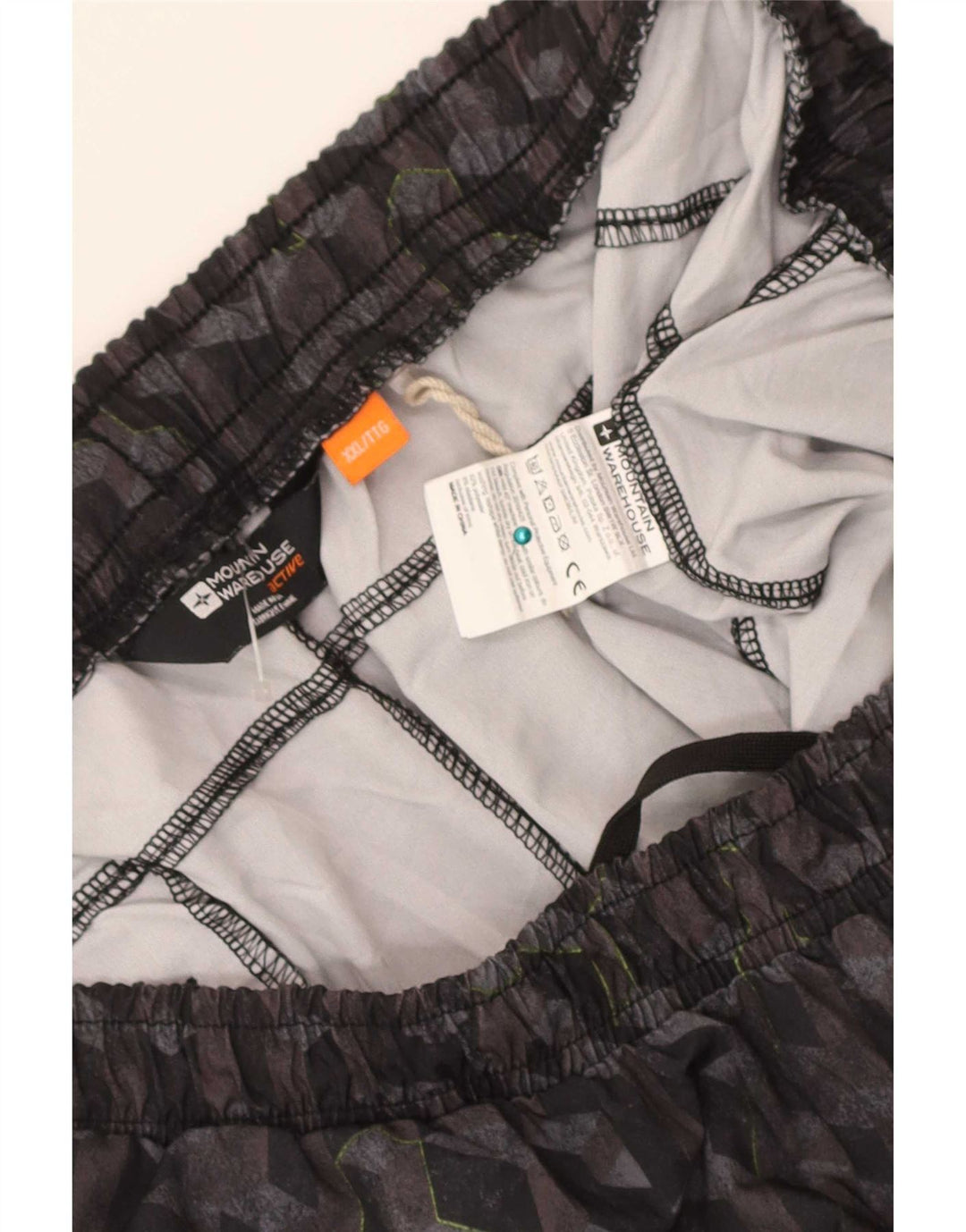 Pantaloni scurți sport pentru bărbați Mountain Warehouse 2XL poliester geometric negru