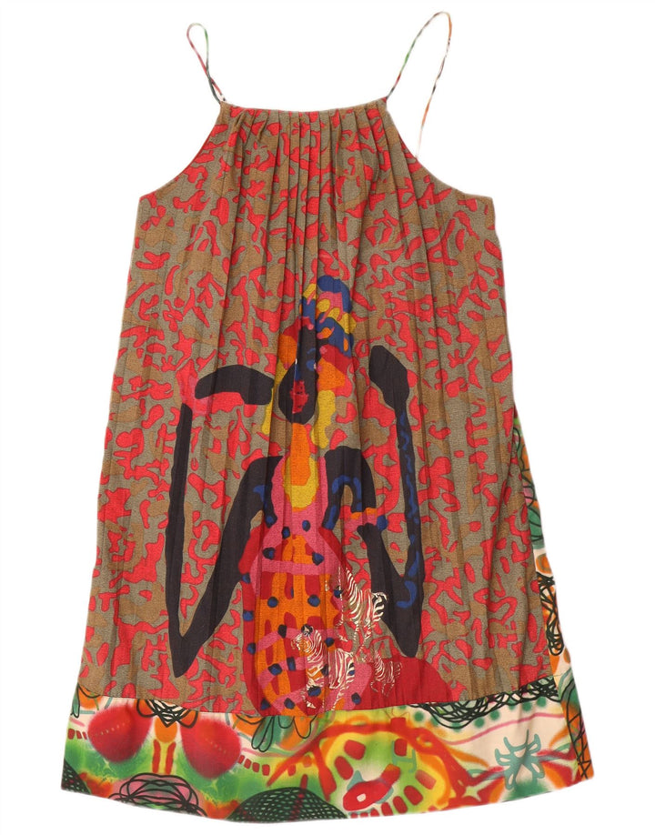 Rochie de soare cu model abstract pentru femei Desigual EU 42 mare multicoloră