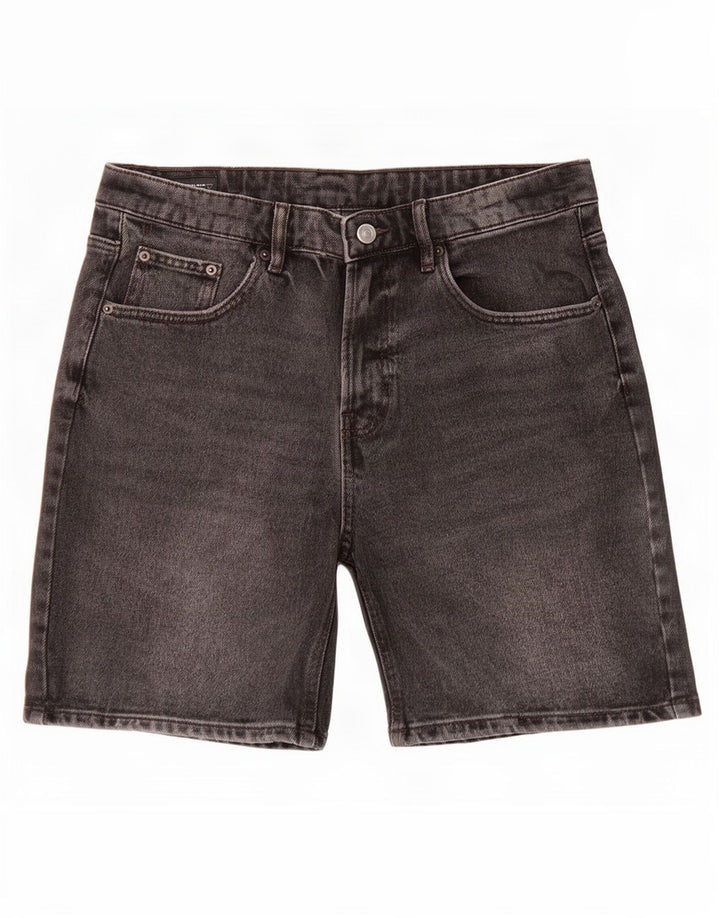 Pantaloni scurți din denim pentru bărbați Zara EU 40 Medium W31 Bumbac gri