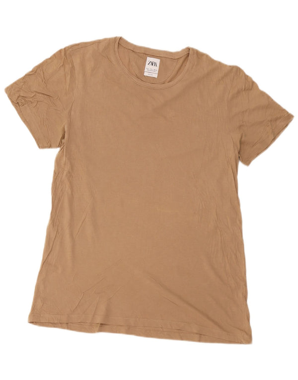Tricou pentru bărbați Zara Top Mare Bej