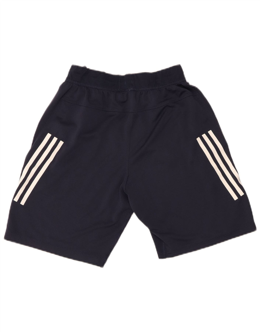 Pantaloni scurți sport pentru băieți Adidas 7-8 ani bleumarin poliester