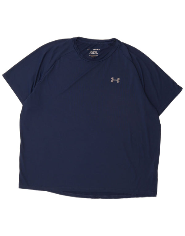 Tricou pentru bărbați Under Armour Top 2XL Bleumarin Poliester
