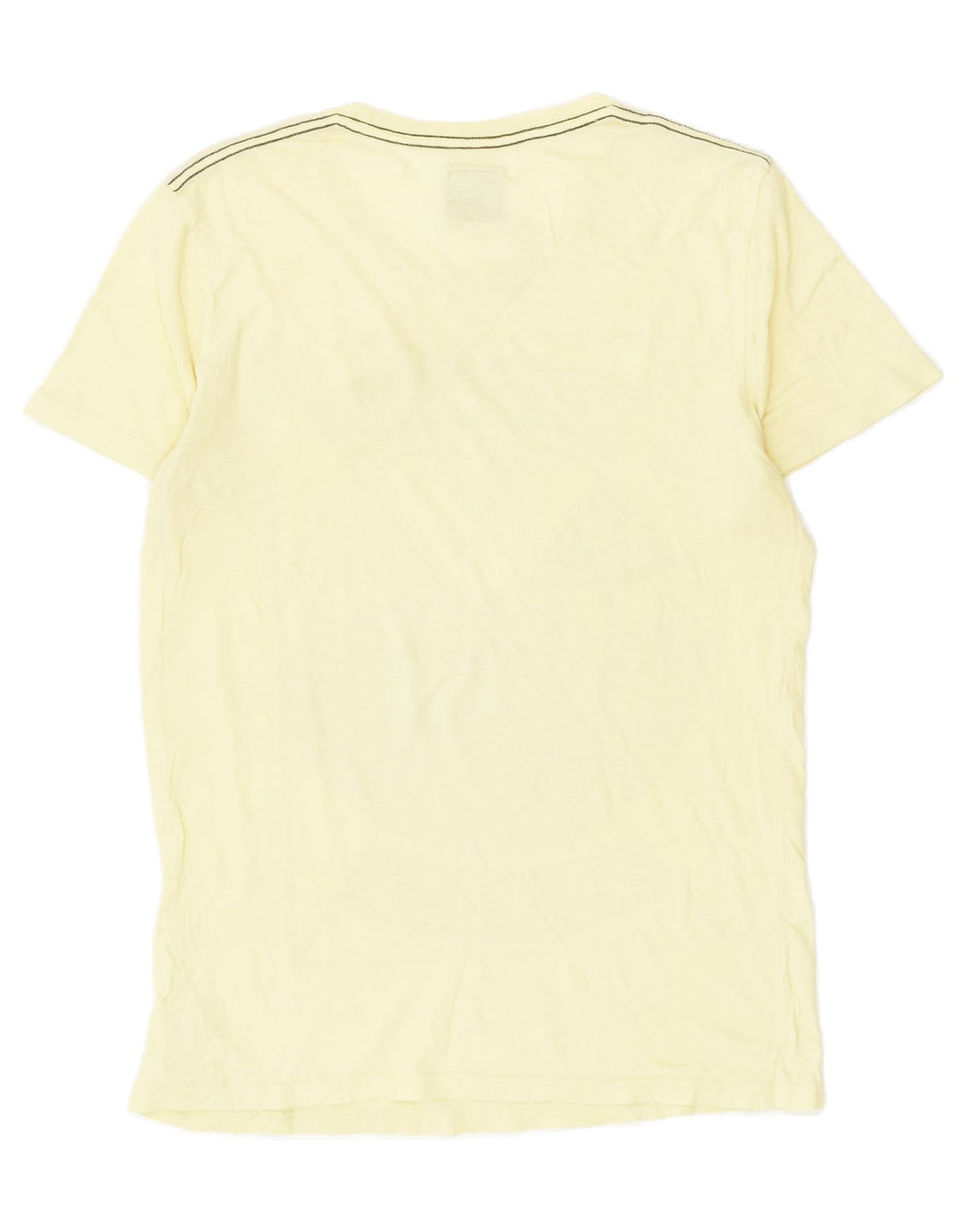 MOSSIMO Mens Graphic T-Shirt Top Small Yellow Cotton | Vintage Mossimo | Thrift | Second-Hand Mossimo | Used Clothing | Messina Hembry 