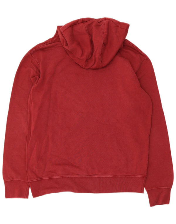 Pulover pentru bărbați Converse Graphic Hoodie Jumper mic din bumbac Burgundy