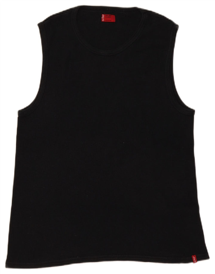 Vestă Levi's pentru femei UK 18 XL, bumbac negru