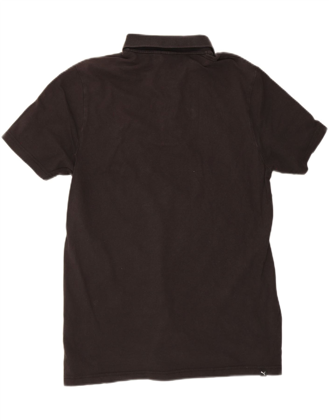 PUMA Mens Polo Shirt Large Black Vintage Puma and Second-Hand Puma from Messina Hembry 