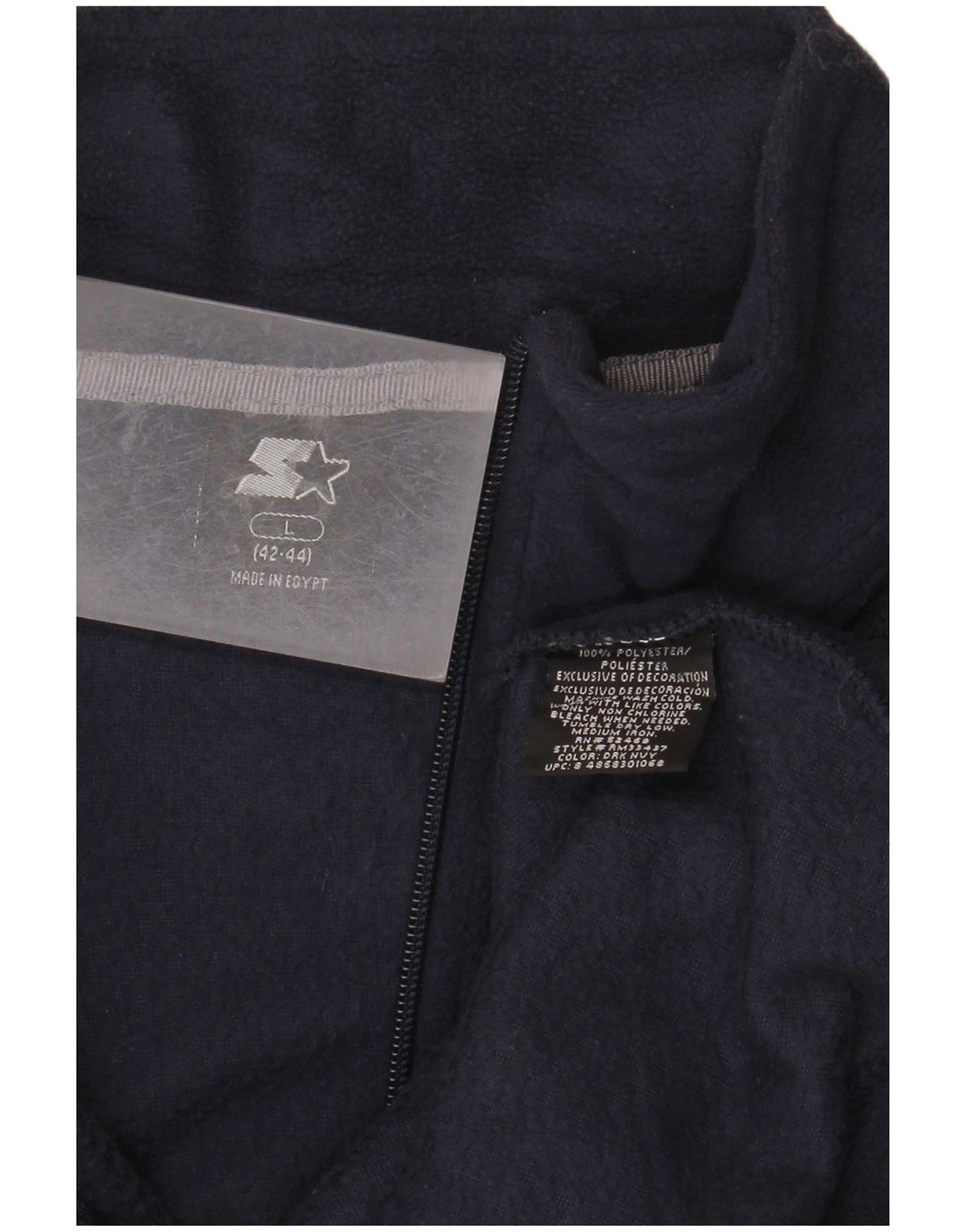 Jachetă fleece pentru bărbați G-Star UK 40 mare poliester bleumarin