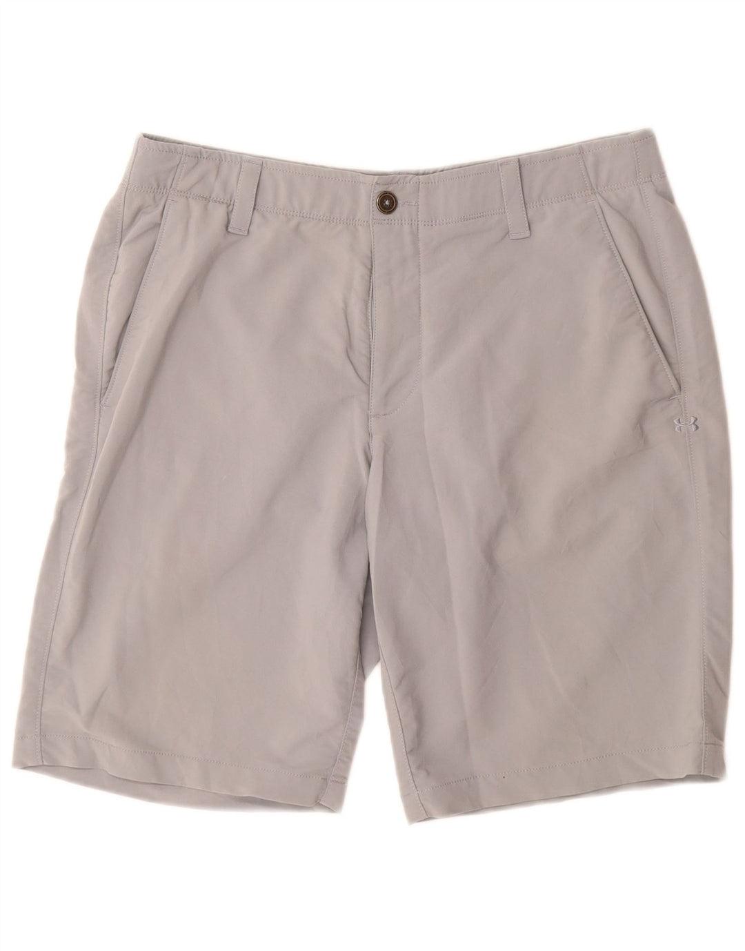 UMBRO Pantaloni scurți chino pentru bărbați W34, nailon gri mare
