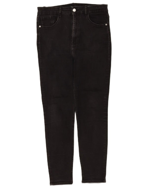 Blugi skinny de damă Zara EU 44 XL W34 L26 Negri