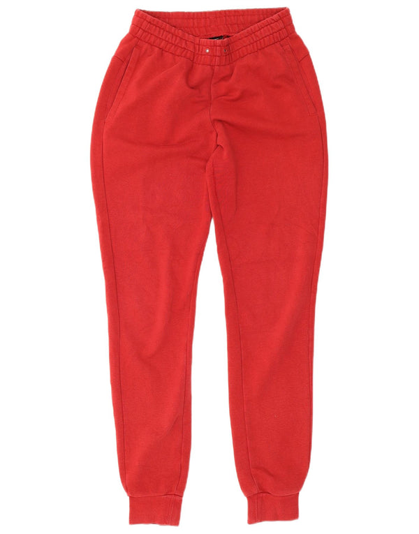Pantaloni de trening cu grafic pentru femei Adidas Pantaloni de jogging UK 4/6 XS Bumbac rosu