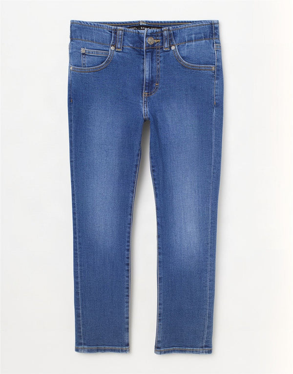 Blugi Lee Boys Slim 11-12 Ani L24 L29 Bumbac Albastru