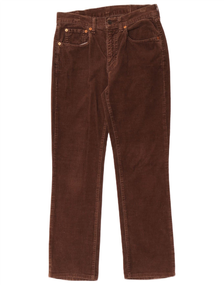 Pantaloni slim din velur pentru bărbați Levi's W28 L29 maro