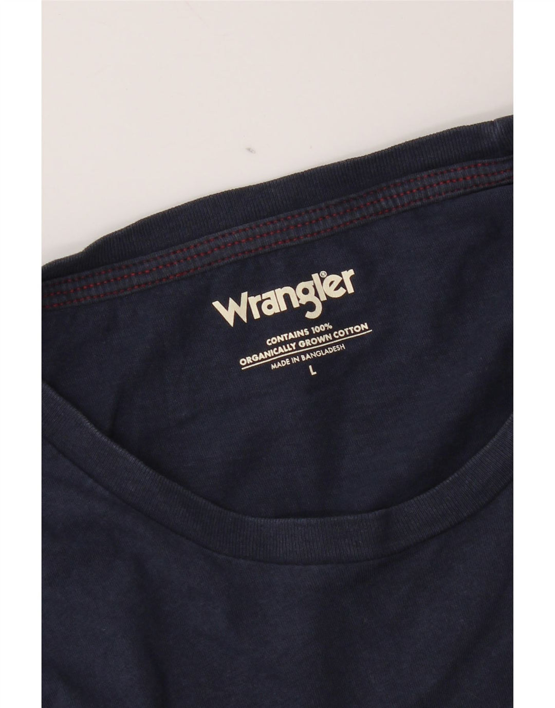 Tricou pentru bărbați Wrangler Top mare din bumbac bleumarin