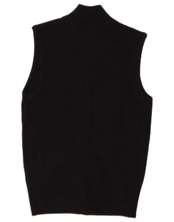 Pulover cardigan fără mâneci pentru femei Energie UK 12 Medium Black Acrylic