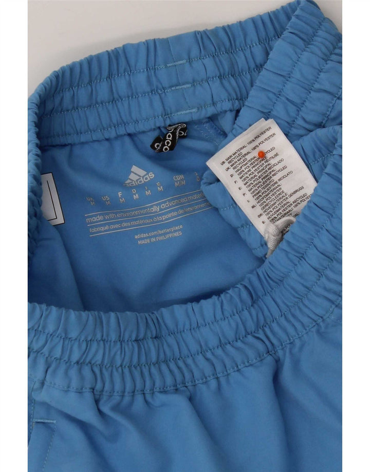 Pantaloni scurți sport pentru bărbați Adidas Climacool, poliester albastru mediu