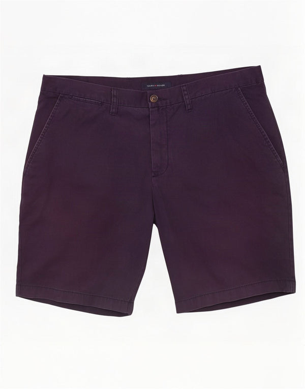 Pantaloni scurți chino Tommy Hilfiger pentru bărbați W38 XL, bumbac bleumarin