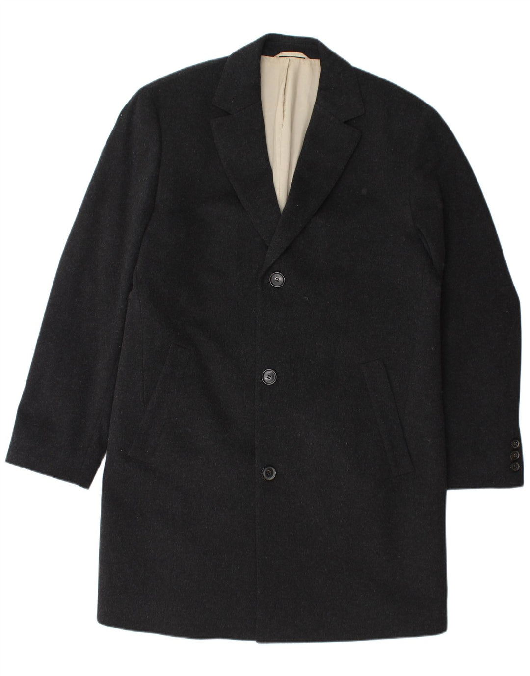Palton pentru bărbați Hugo Boss UK 36 Small Black