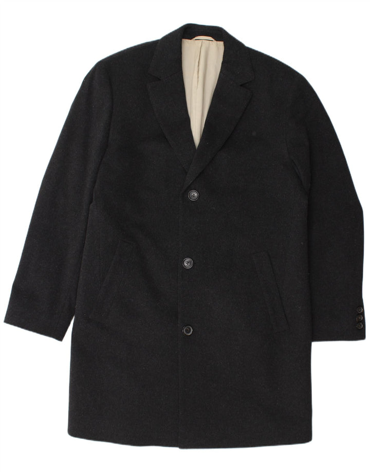 Palton pentru bărbați Hugo Boss UK 36 Small Black