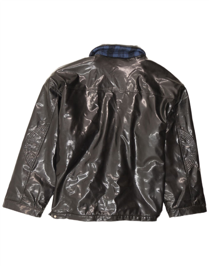 Bomber Vintage pentru bărbați UK 44 2XL Negru