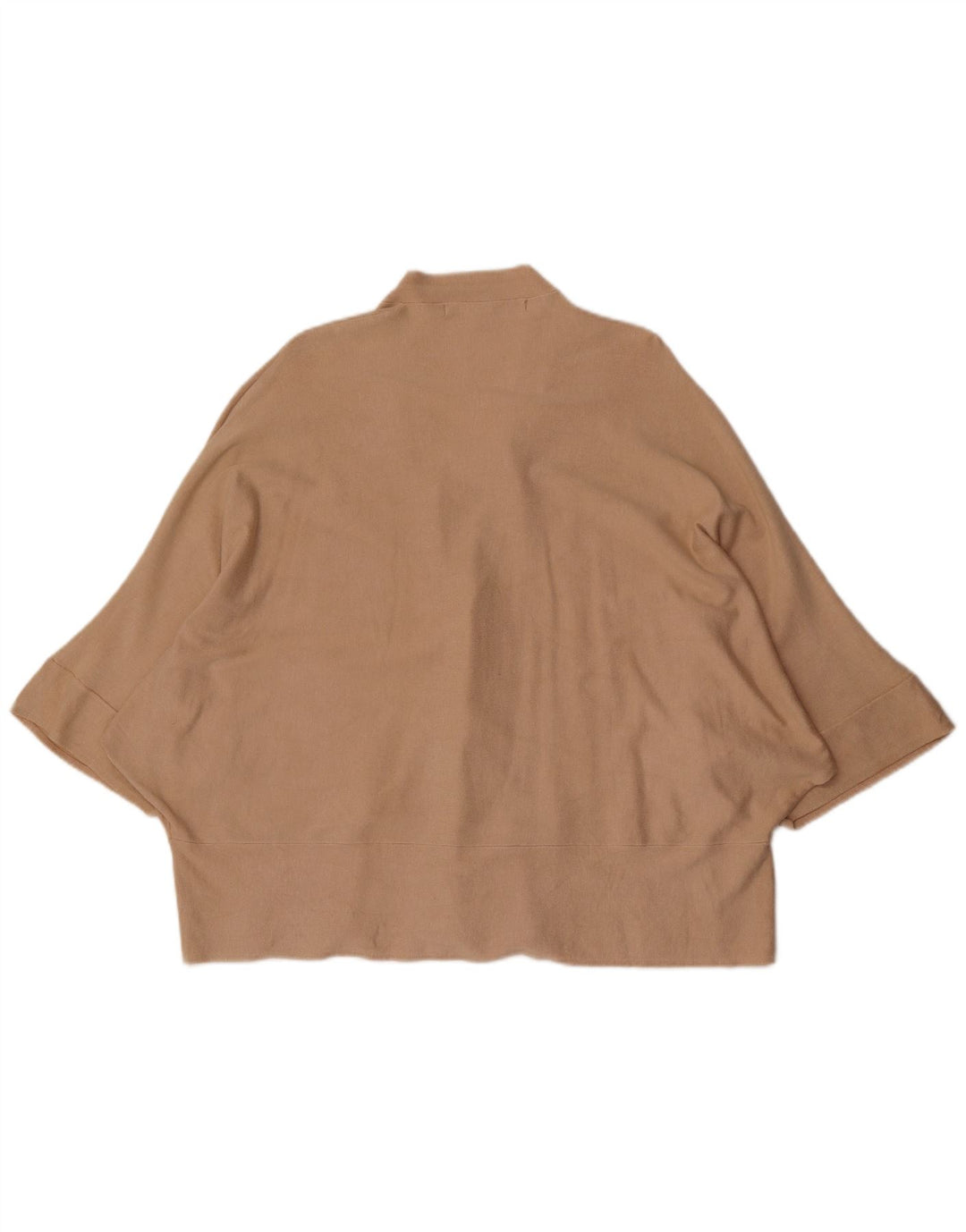 Pulover cardigan deschis supradimensionat pentru femei Zara UK 14 Bej mediu