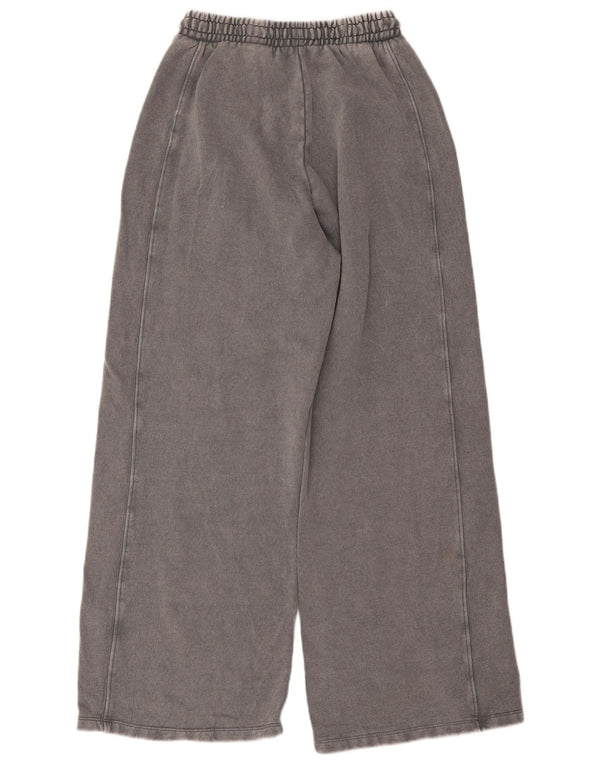 Pantaloni de trening pentru femei cu picioare largi Zara UK 12 gri mediu