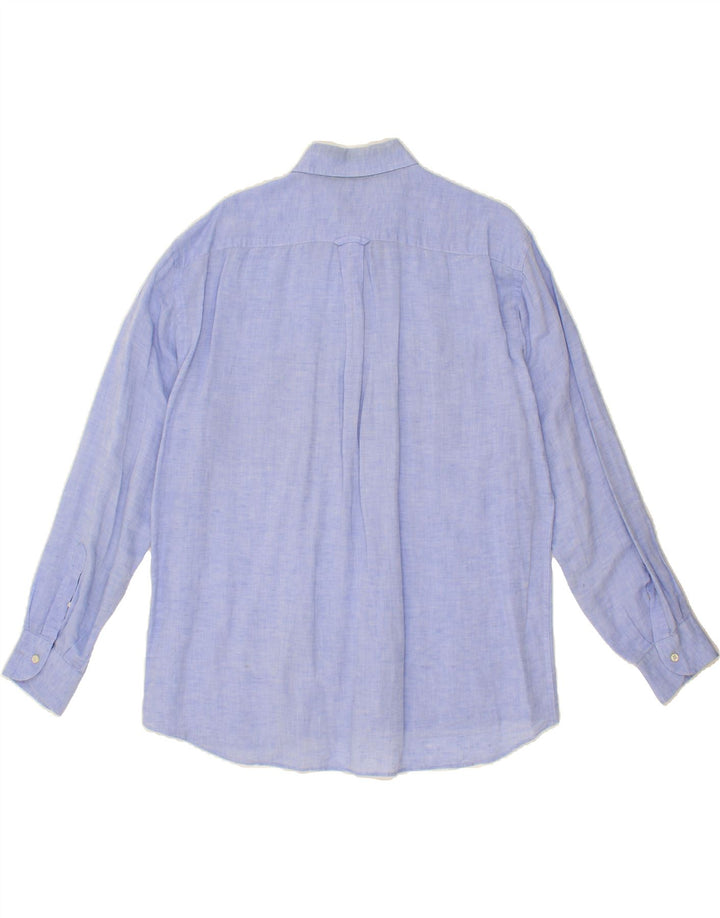 ROCCOBAROCCO Mens Shirt XL Blue Vintage Roccobarocco and Second-Hand Roccobarocco from Messina Hembry 