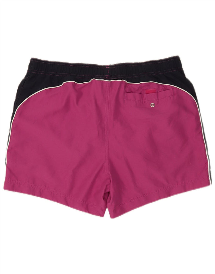 Pantaloni scurți de înot grafic pentru bărbați Champion, mari, mov, poliester color bloc