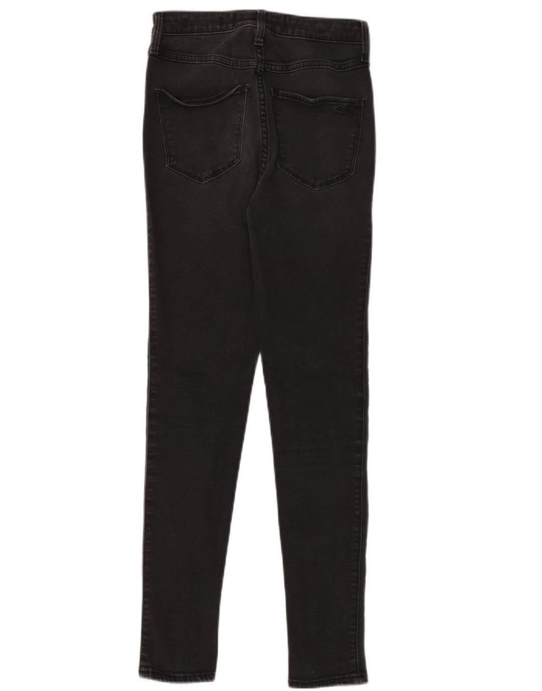 Blugi skinny cu talie înaltă pentru femei HOLLISTER W26 L28 bumbac negru