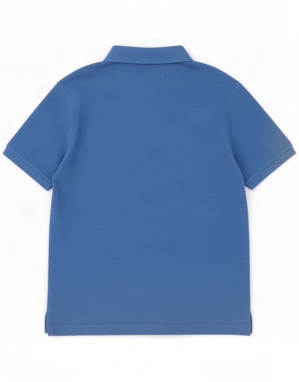 Abercrombie & Fitch Mens Polo Shirt Medium Blue Cotton